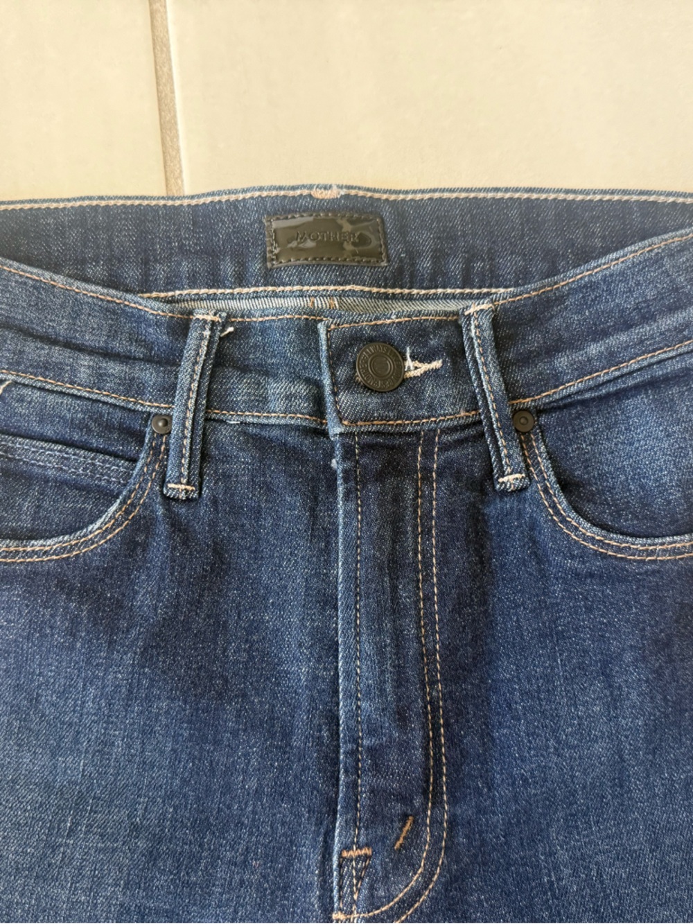 MOTHER Women's Indigo Skinny Jeans